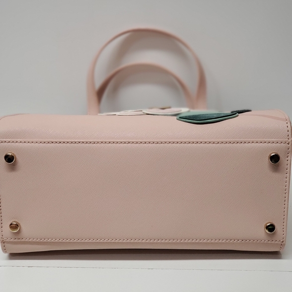 Kate Spade Blush Pink Swamped Magnolia Sam Satchel/ Crossbody Bag - Picture 7 of 7